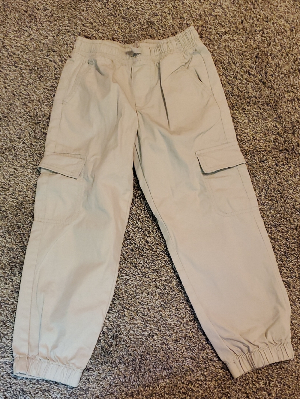 Girls 5T jumping beans Beige Cargo Jogger Pants